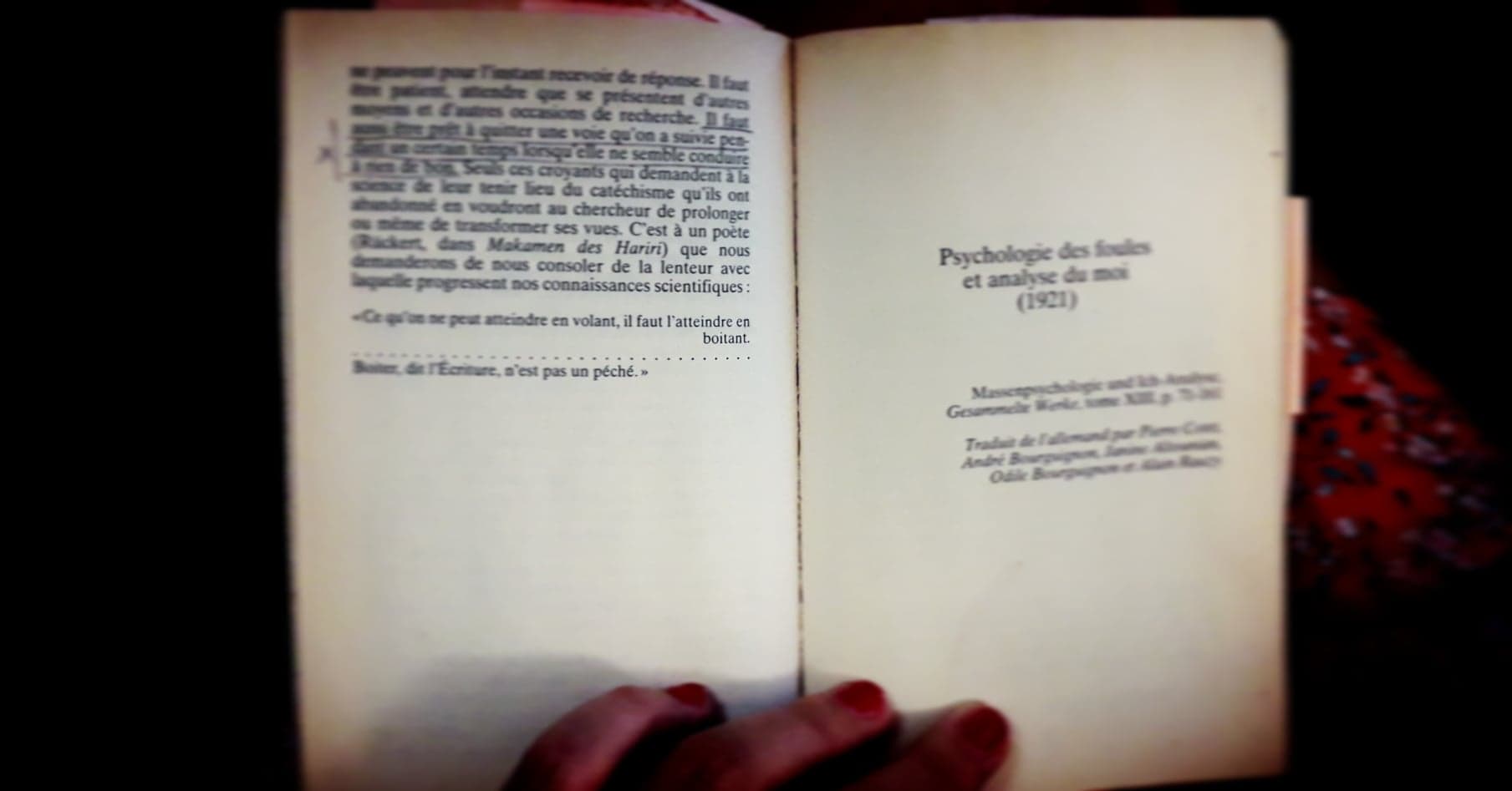 Psychologie des foules et analyse du moi (1921)
