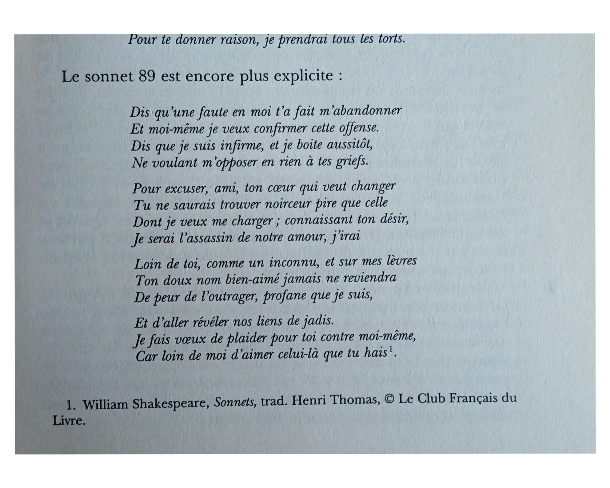 DÉSIR, MON TYRAN
